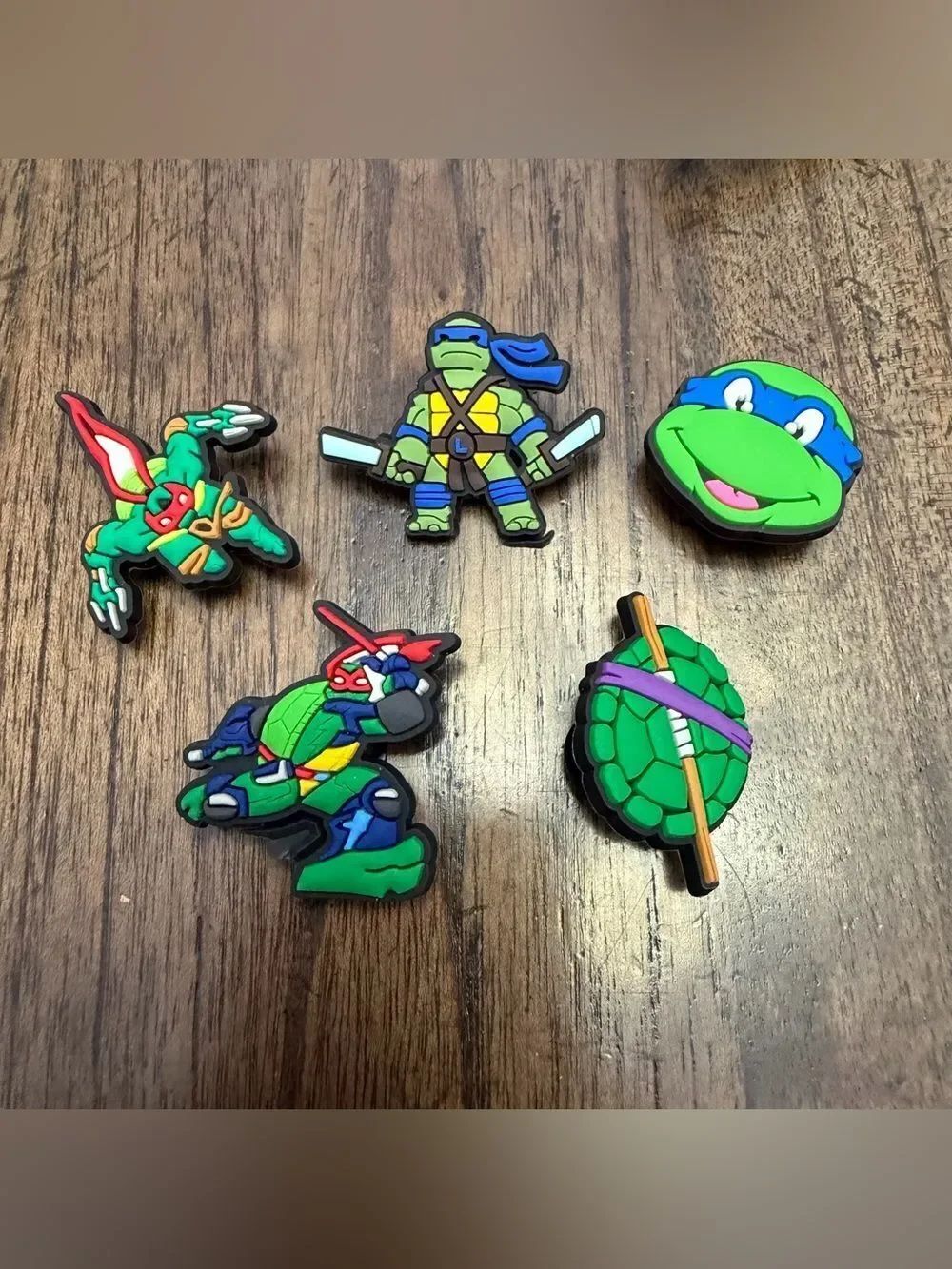 Ninja Turtle Shoe Charms
